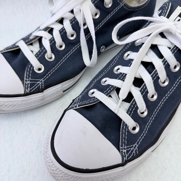 Converse Chuck Taylor All Star Low Navy Blue Sneakers M9697C Mens 10 Womens 12 - Picture 10 of 13